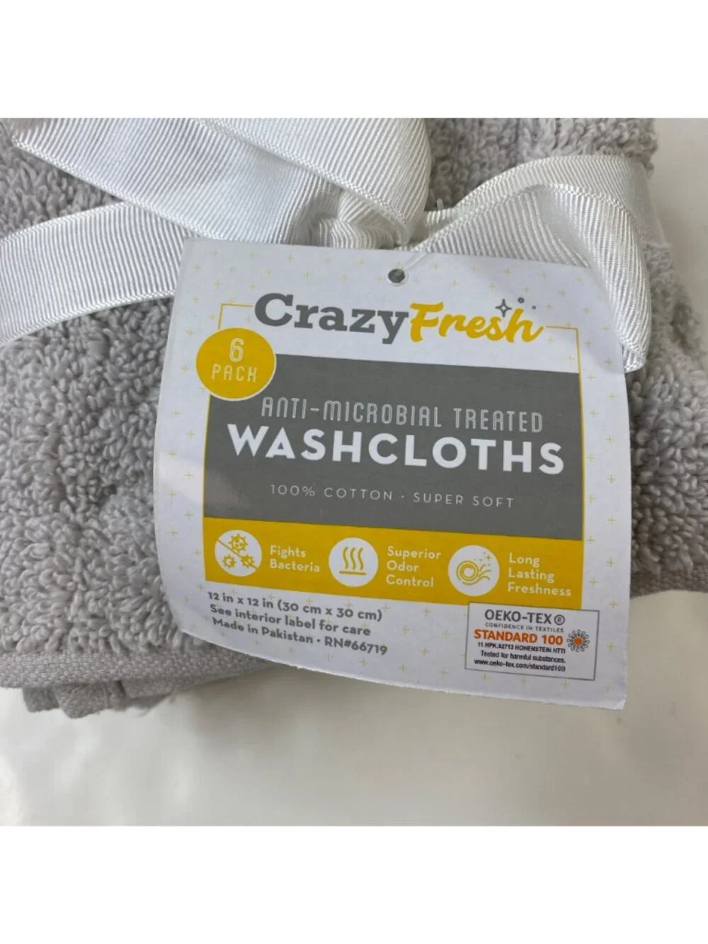 CrazyFresh these washcloths